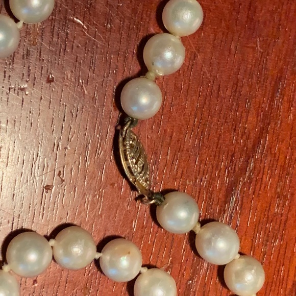Vintage Ladies pearl necklace - Picture 3 of 6